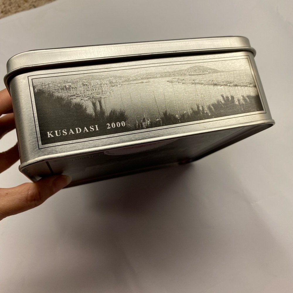 Atiq Tin Box Storage Iran Classic Scene - Picture 4 of 10